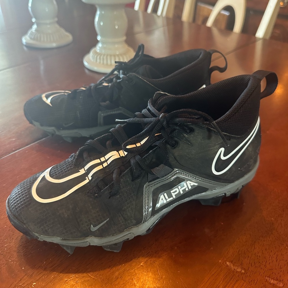 Nike Football Cleats Black Alpha Forceflex 7.5